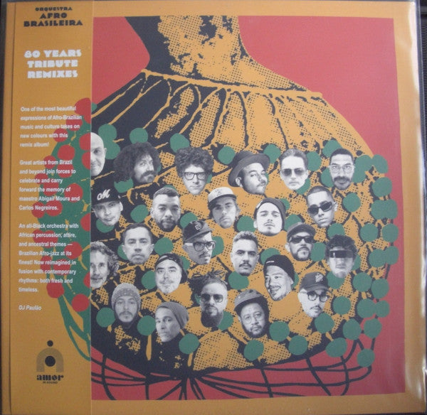 Orquestra Afro-Brasileira : 80 Anos - 80 Years - Tribute Remixes (LP, Comp)