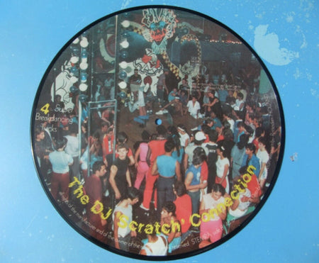 The DJ 'Scratch' Connection : 4 Super Breakdancing Tracks (12", EP, Pic)