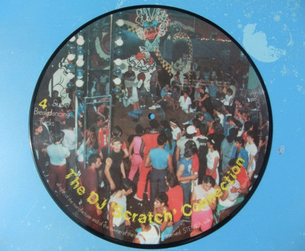 The DJ 'Scratch' Connection : 4 Super Breakdancing Tracks (12", EP, Pic)