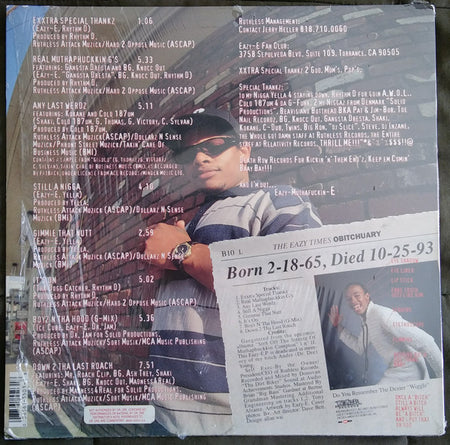 Eazy-E : It's On (Dr. Dre) 187um Killa (12", EP)