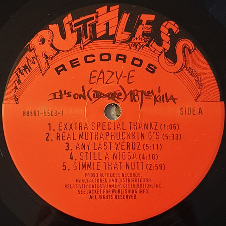 Eazy-E : It's On (Dr. Dre) 187um Killa (12", EP)