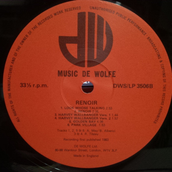 Andrew May (2) / Brian Alberici : Renoir (LP)