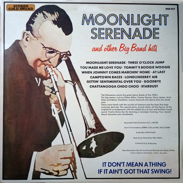 The Hiltonaires : Moonlight Serenade (LP, Album)
