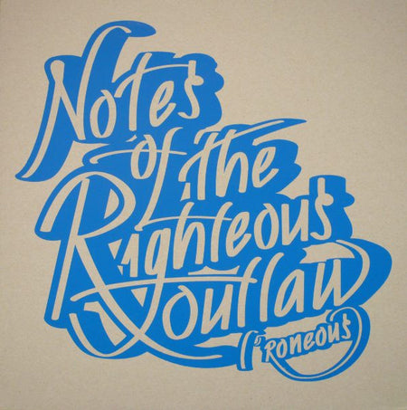 L*Roneous : Notes Of The Righteous Outlaw (LP, Ltd, Gat)
