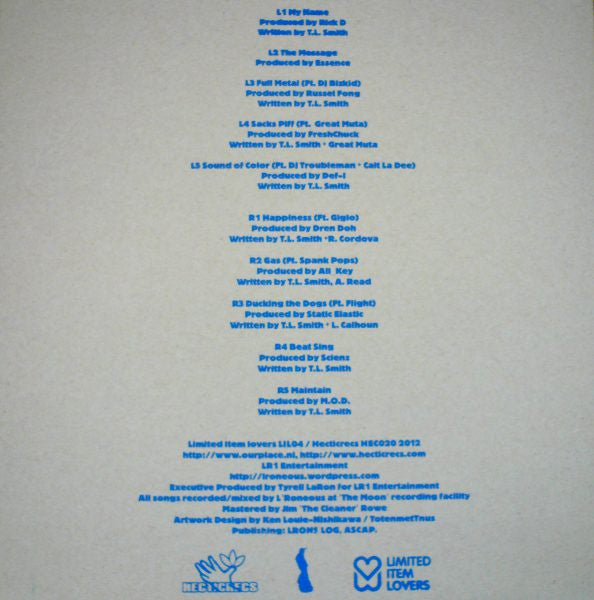 L*Roneous : Notes Of The Righteous Outlaw (LP, Ltd, Gat)