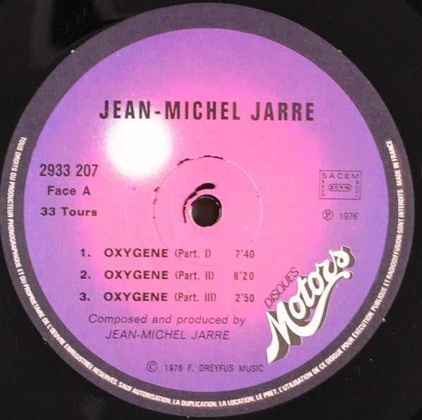 Jean Michel Jarre* : Oxygène (LP, Album)