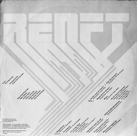 Klaus Renft Combo : Renft (LP, Album)