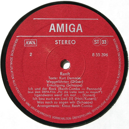 Klaus Renft Combo : Renft (LP, Album)