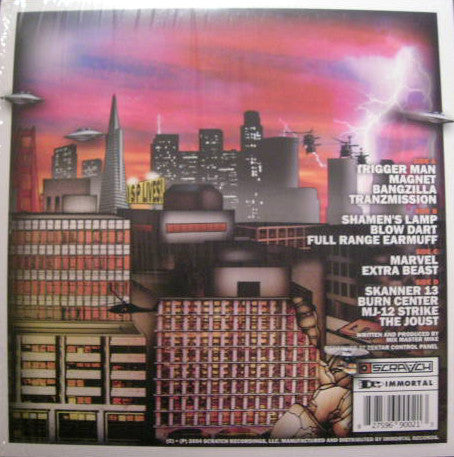 Mix Master Mike : Bangzilla (2xLP, Album, Mixed)