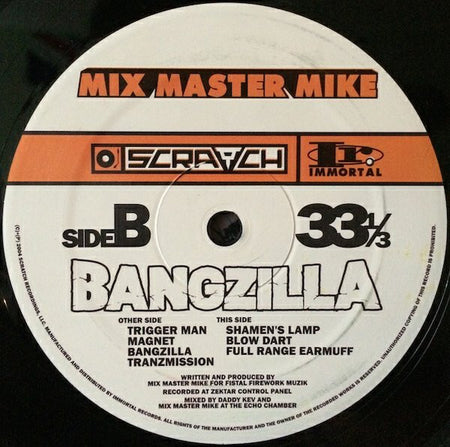 Mix Master Mike : Bangzilla (2xLP, Album, Mixed)