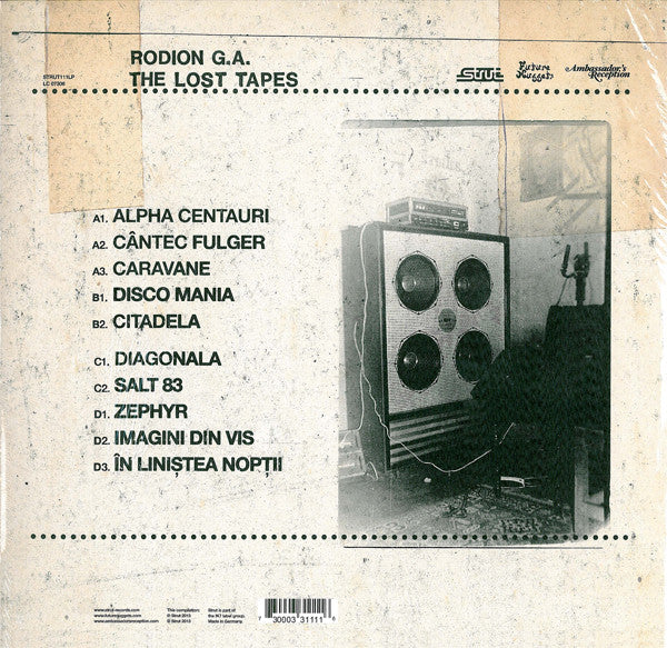 Rodion G.A.* : The Lost Tapes (2x12", Album, Comp + CD, Album, Comp)