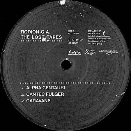 Rodion G.A.* : The Lost Tapes (2x12", Album, Comp + CD, Album, Comp)