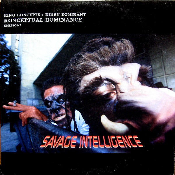 Konceptual Dominance : Savage Intelligence (2xLP, Album)