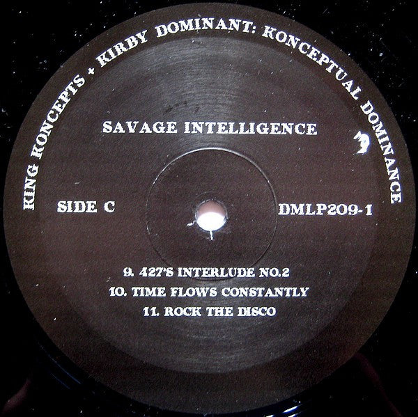Konceptual Dominance : Savage Intelligence (2xLP, Album)