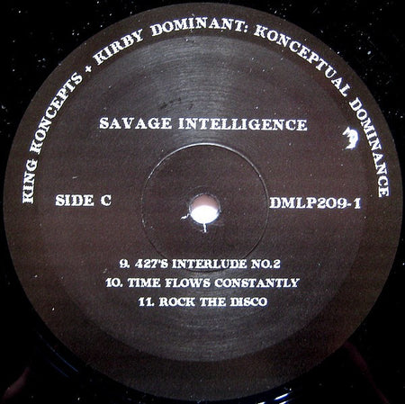 Konceptual Dominance : Savage Intelligence (2xLP, Album)