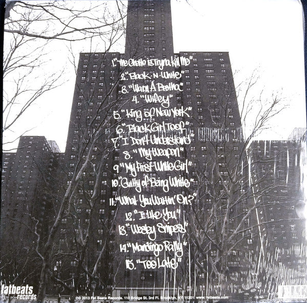 The White Mandingos* : The Ghetto Is Tryna Kill Me (2xLP, Album, Whi)