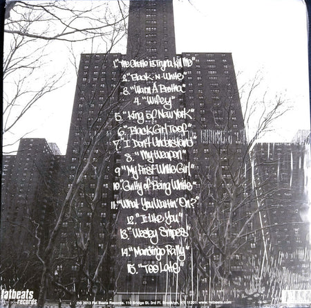 The White Mandingos* : The Ghetto Is Tryna Kill Me (2xLP, Album, Whi)