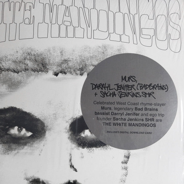 The White Mandingos* : The Ghetto Is Tryna Kill Me (2xLP, Album, Whi)