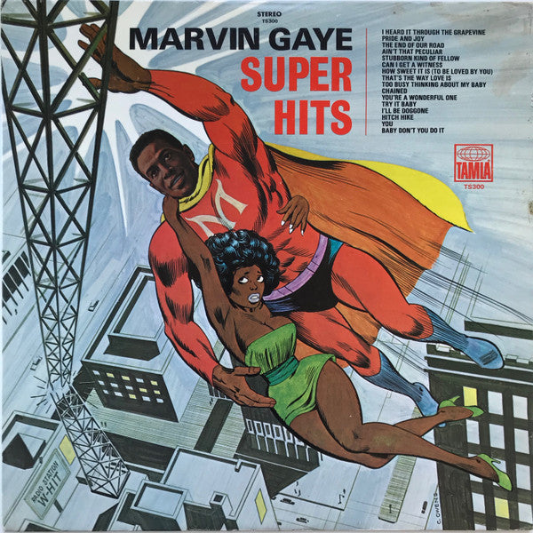 Marvin Gaye : Super Hits (LP, Comp)