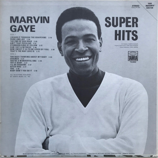 Marvin Gaye : Super Hits (LP, Comp)