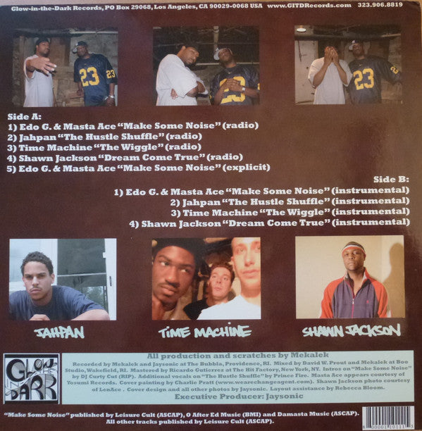 EdO G.* & Masta Ace / Jahpan / Time Machine (2) / Shawn Jackson (2) : Make Some Noise (12")