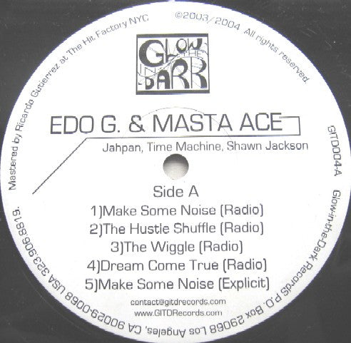 EdO G.* & Masta Ace / Jahpan / Time Machine (2) / Shawn Jackson (2) : Make Some Noise (12")