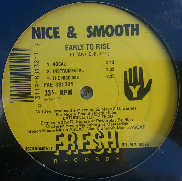 Nice & Smooth : More & More Hits (12", RE)