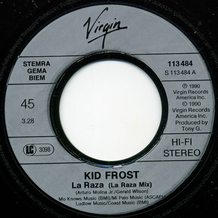 Kid Frost : La Raza (7", Single)