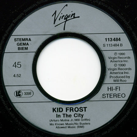 Kid Frost : La Raza (7", Single)