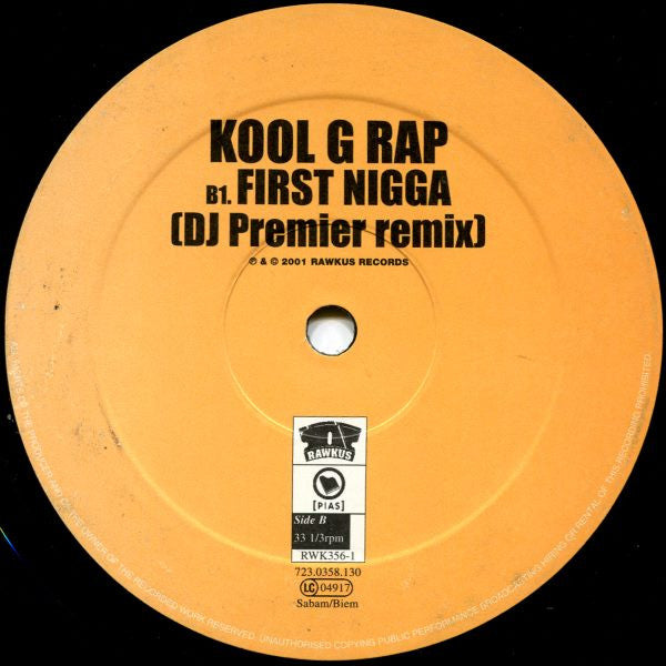 Kool G Rap : My Life (12", Ltd)
