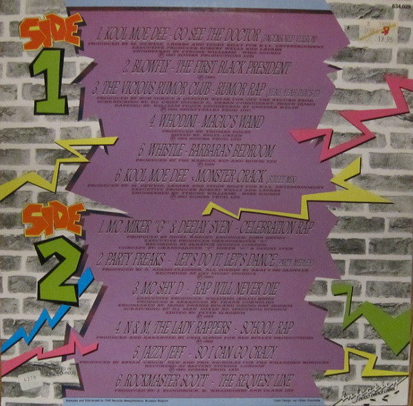 Various : Rap Attack's (LP, Comp)