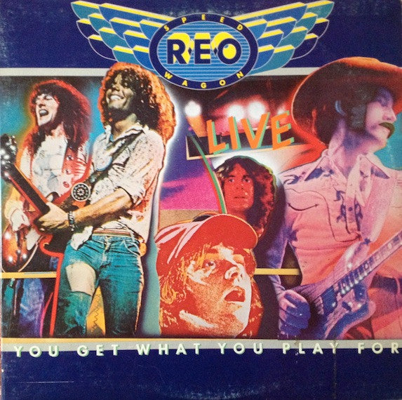 REO Speedwagon : You Get What You Play For (2xLP, Album, Promo, Gat)
