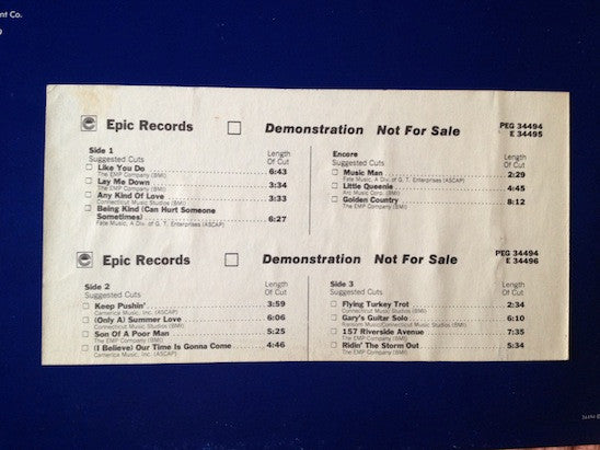 REO Speedwagon : You Get What You Play For (2xLP, Album, Promo, Gat)