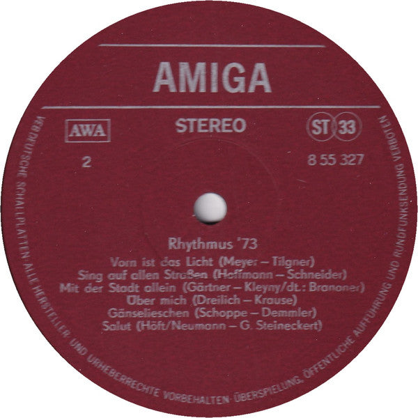 Various : Rhythmus '73 (LP, Comp)