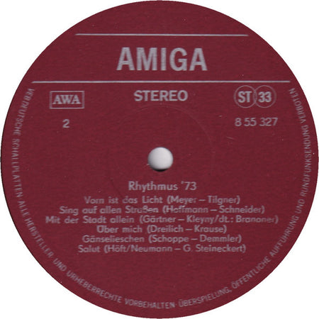 Various : Rhythmus '73 (LP, Comp)