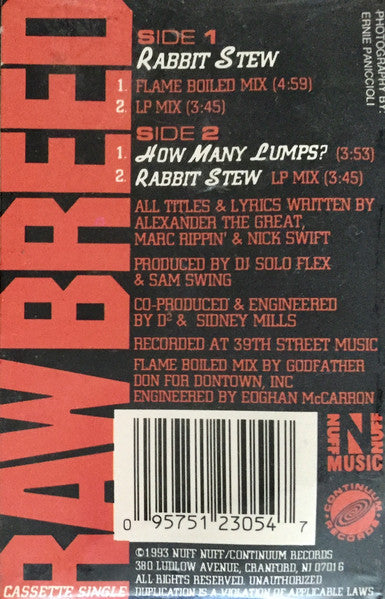Raw Breed : Rabbit Stew (Cass, Single)