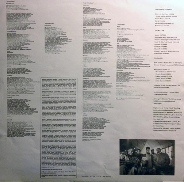 Lifers Group : Lifers Group (12", EP)