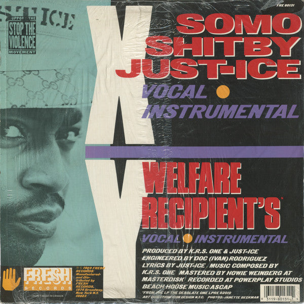 Just-Ice : Somoshitbyjust-ice / Welfare Recipient's (12")