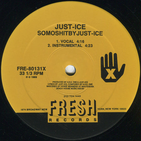 Just-Ice : Somoshitbyjust-ice / Welfare Recipient's (12")