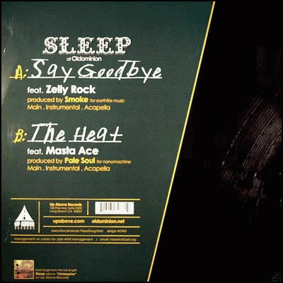 Sleep (2) : Say Goodbye / The Heat (12")