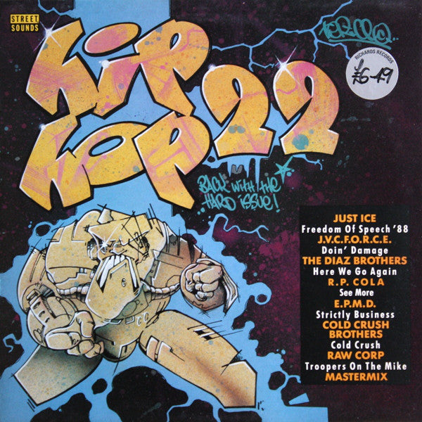 Various : Street Sounds Hip Hop 22 (LP, Comp)