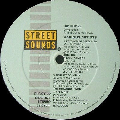 Various : Street Sounds Hip Hop 22 (LP, Comp)