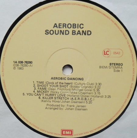 Aerobic Sound Band : Aerobic-Dancing (LP, Album)
