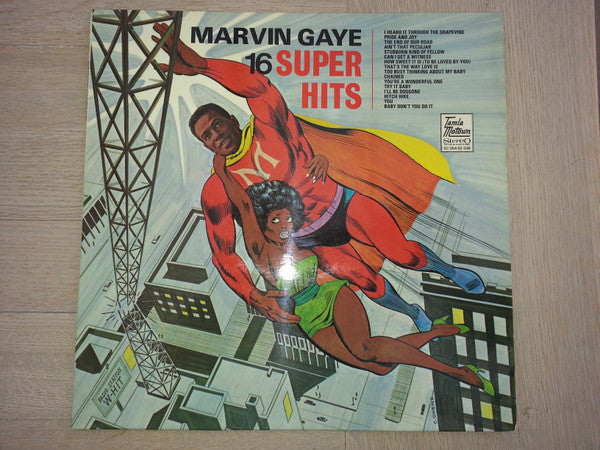 Marvin Gaye : 16 Super Hits (LP, Comp)