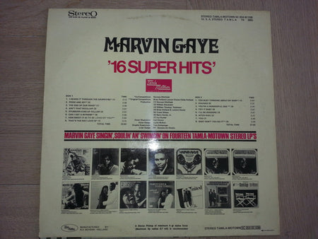 Marvin Gaye : 16 Super Hits (LP, Comp)