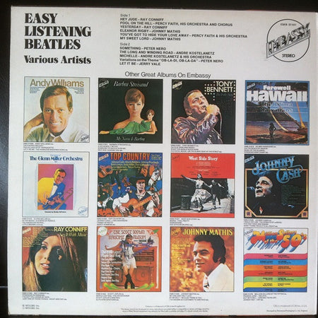 Various : Easy Listening Beatles (LP, Comp)