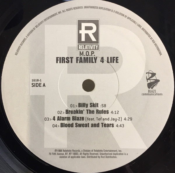 M.O.P. : First Family 4 Life (2xLP, Album)