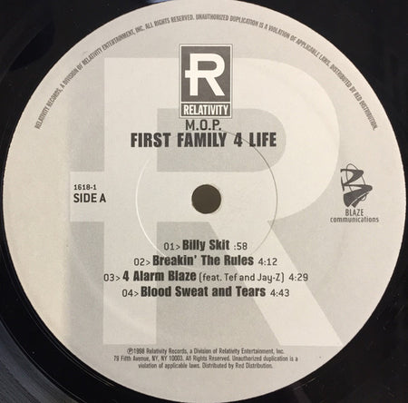 M.O.P. : First Family 4 Life (2xLP, Album)
