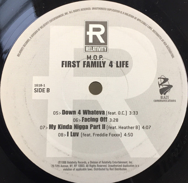M.O.P. : First Family 4 Life (2xLP, Album)