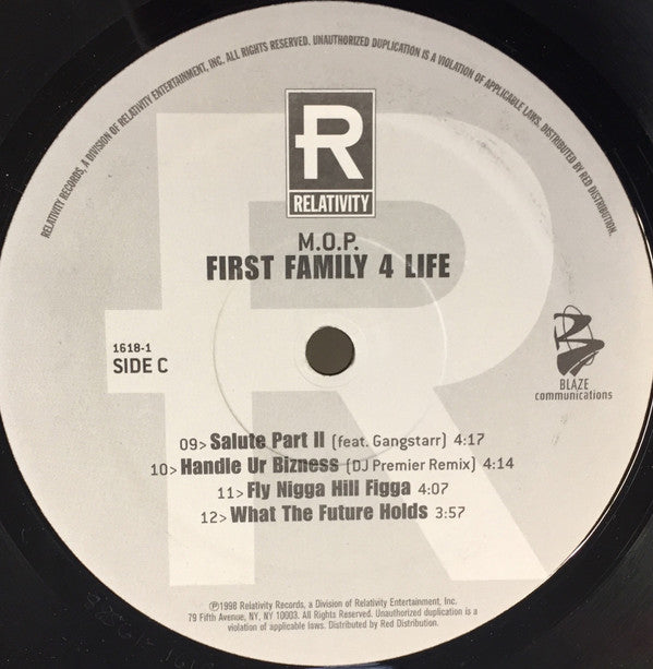 M.O.P. : First Family 4 Life (2xLP, Album)